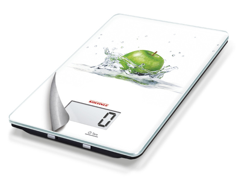 Soehnle Fresh Apple Tabletop Rectangle Electronic kitchen scale White