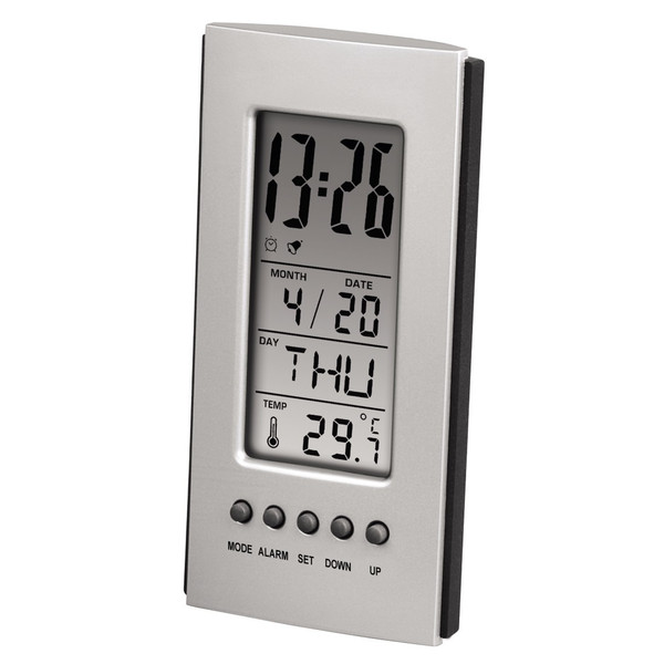 Hama LCD Thermometer Silver