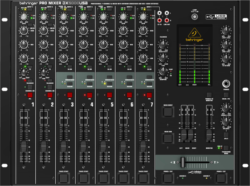 Behringer DX2000USB DJ-Mixer