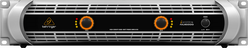 Behringer NU6000 audio amplifier