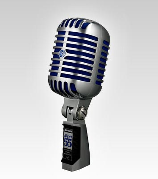 Shure Super 55 Studio microphone Проводная Серый