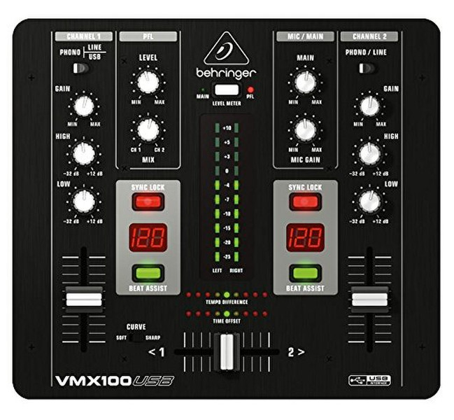 Behringer VMX100USB DJ-Mixer