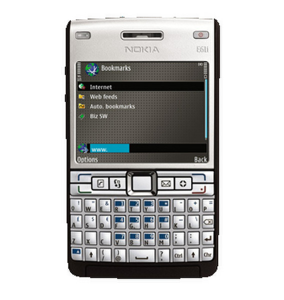 Nokia E61i White smartphone