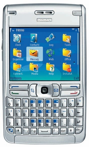 Nokia E61 Cеребряный смартфон