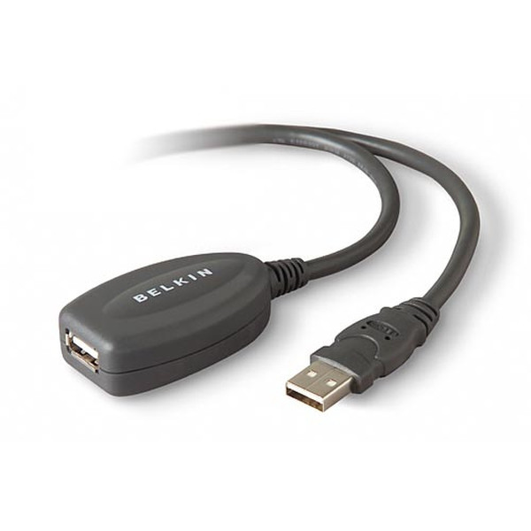 Belkin Active Extension Cable 5m USB A USB A Schwarz USB Kabel