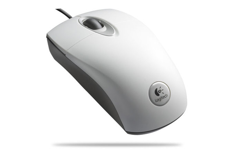 Logitech RX300 Optical Mouse 3D USB+PS/2 Optisch 800DPI Weiß Maus