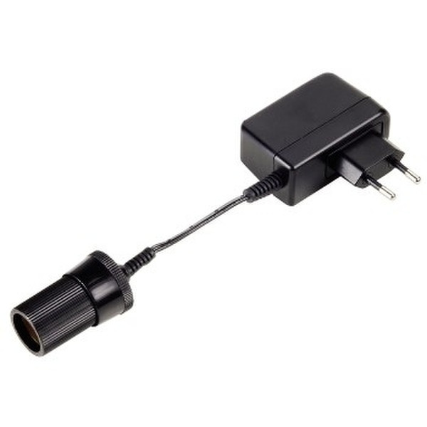 Hama AC/DC Mains Adapter Black power adapter/inverter