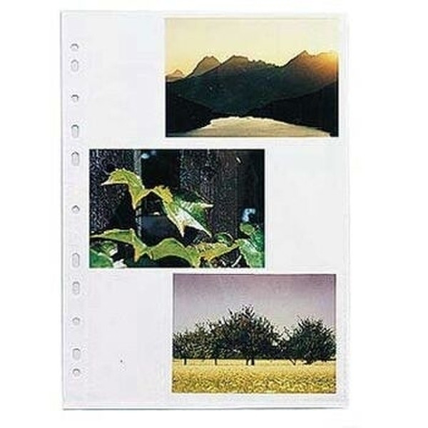 Hama Photo sleeves for ring-binder albums A4, White, 9 x 13 cm Weiß Fotoalbum