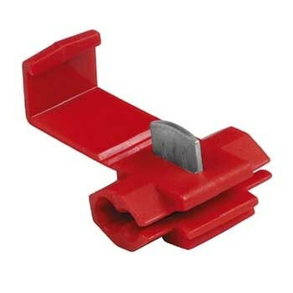 Hama Clamping Connector, red, 5 pieces Red 5pc(s) cable clamp