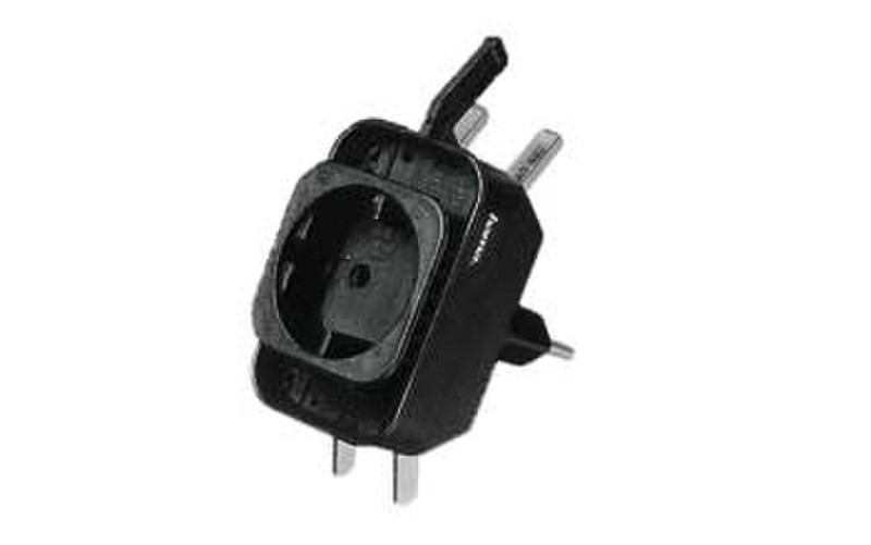 Hama World Travel Adapter Черный адаптер питания / инвертор