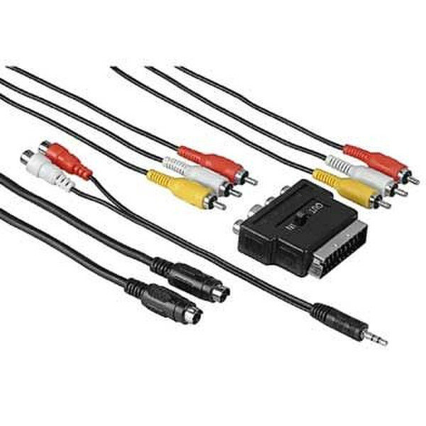 Hama DVD Connection Set, universal 10m Black