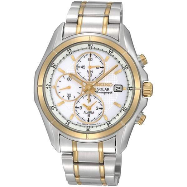 Seiko Instruments SSC002P1 Wristwatch Male Quartz (solar) Gold,Stainless steel
