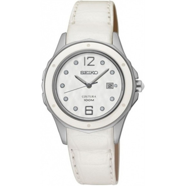 Seiko Instruments SXDE79P2 Wristwatch Female Quartz Stainless steel,White