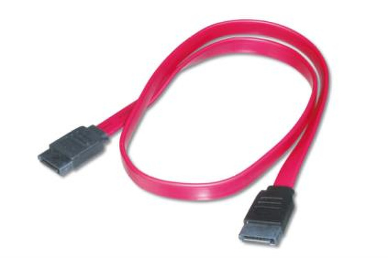 ASSMANN Electronic SATA F/F, 0.5m 0.5m SATA SATA Red SATA cable