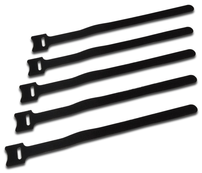ASSMANN Electronic AK-770902-150-S Fabric Black 100pc(s) cable tie