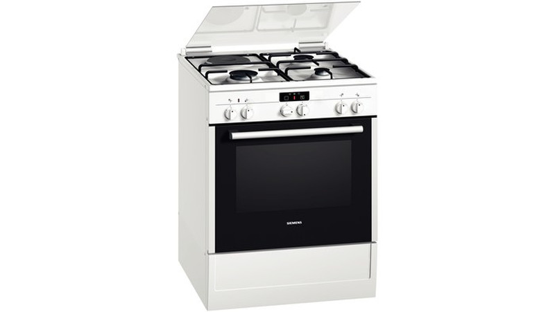 Siemens HR52D213T Отдельностоящий Gas hob A Белый кухонная плита