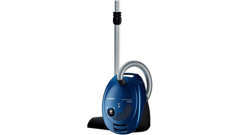 Siemens VS06G2202 Cylinder vacuum cleaner 4L 2200W Blue vacuum