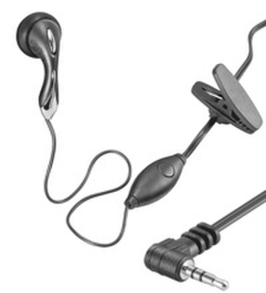 Wentronic PHF M f/ SAM E700/A800/V200/X450/X600 Monophon Verkabelt Schwarz Mobiles Headset