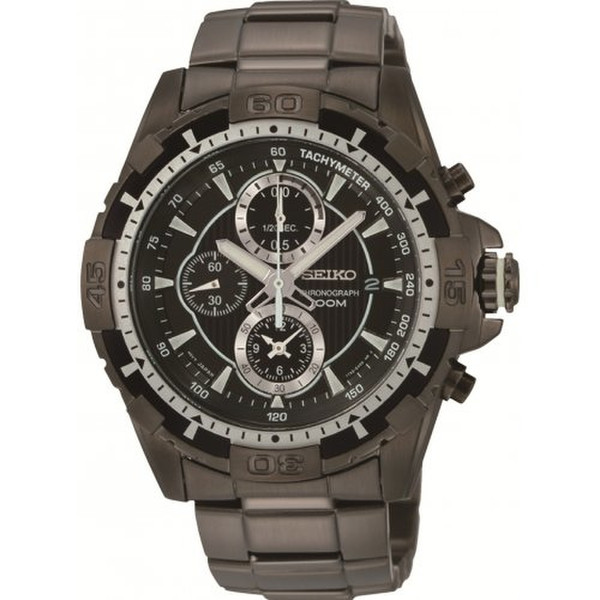 Seiko Instruments SNDC21P1 Wristwatch Male Quartz Black,Stainless steel