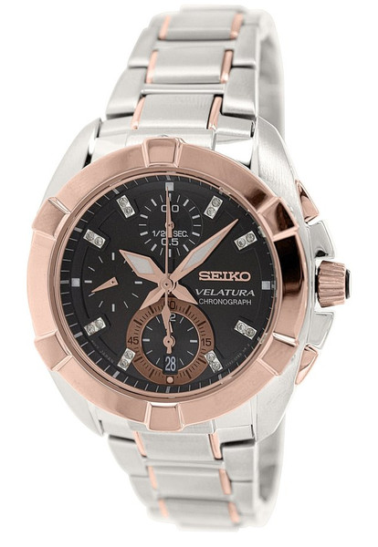 Seiko Instruments SNDZ20P2 Wristwatch Male Quartz Gold,Stainless steel