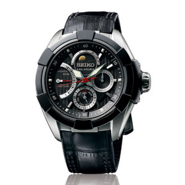 Seiko Instruments SRX009P2 Wristwatch Male Quartz Black,Stainless steel