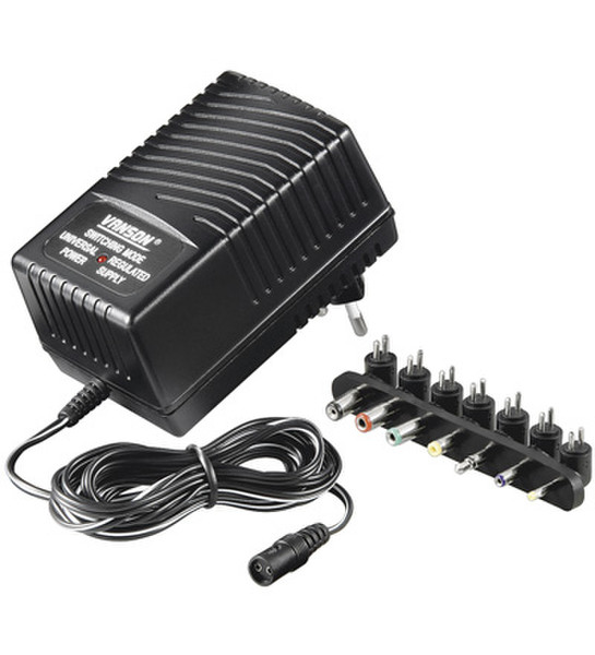 Wentronic NTS 924 max. 1500 mA Black power adapter/inverter