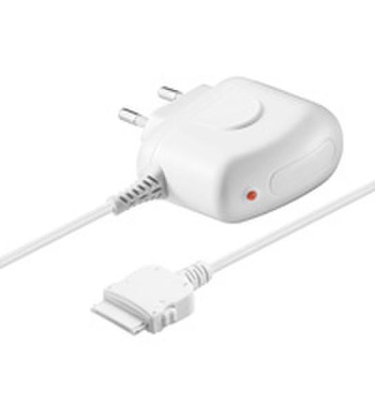 Wentronic Travel charger f/ Ipod/Iphone 2G Для помещений Белый зарядное для мобильных устройств