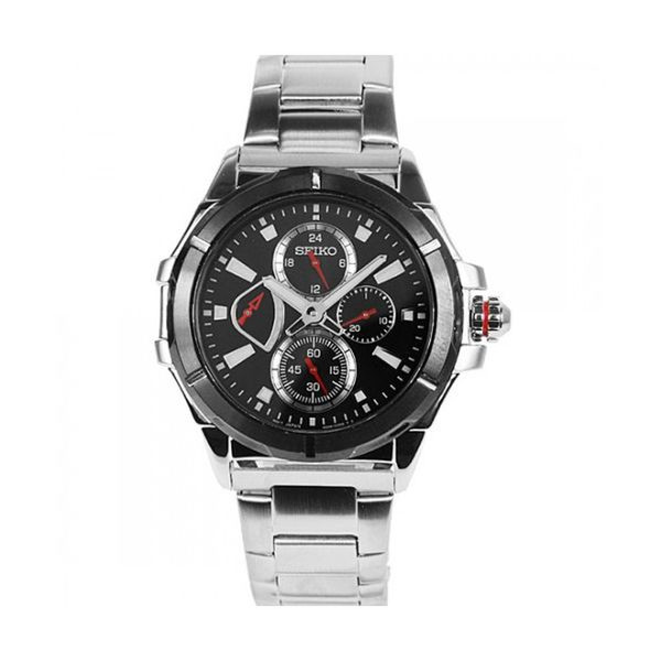 Seiko Instruments SRL035P1 Wristwatch Male Quartz Black,Stainless steel