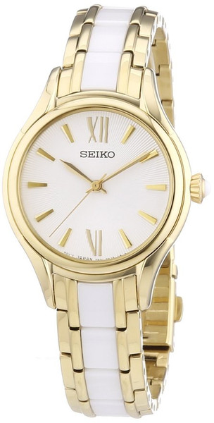 Seiko Instruments SRZ398P1 Armbanduhr Weiblich Quarz Gold