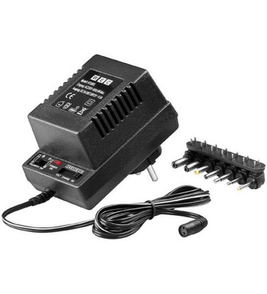 Wentronic NT 500 S 500 mA Black power adapter/inverter