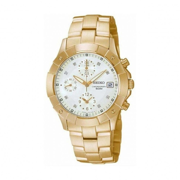 Seiko Instruments SNDY86P1 Wristwatch Female Quartz Gold