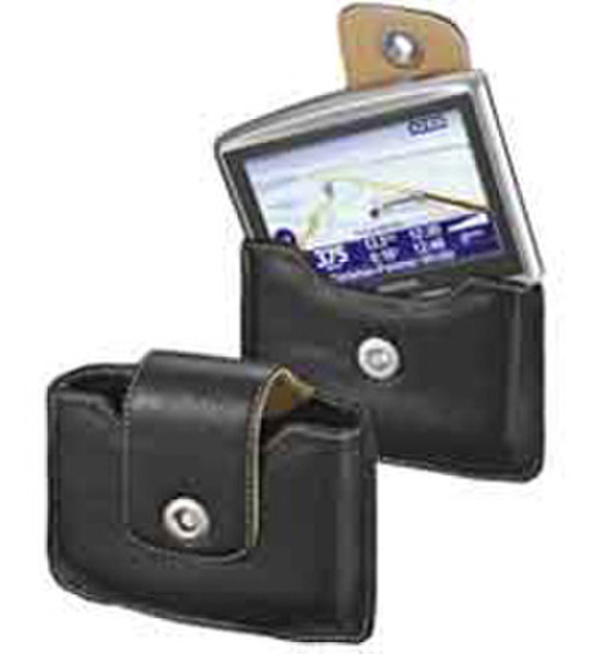 Wentronic LTB f/ TomTom One XL/GO 520/-720/-920 Leather Black