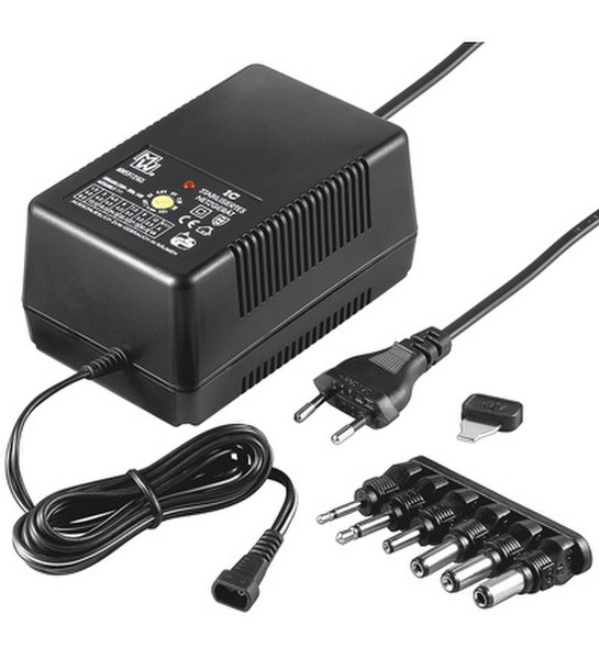 Wentronic MWS 9125 GS Netzteil 2500 mA Black power adapter/inverter