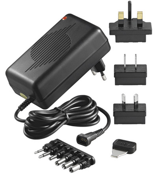 Wentronic MW 7 B 12 GS Netzteil 1200 mA Black power adapter/inverter