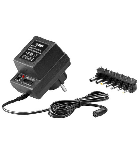 Wentronic NT 300 300 mA unstabilisiert Black power adapter/inverter