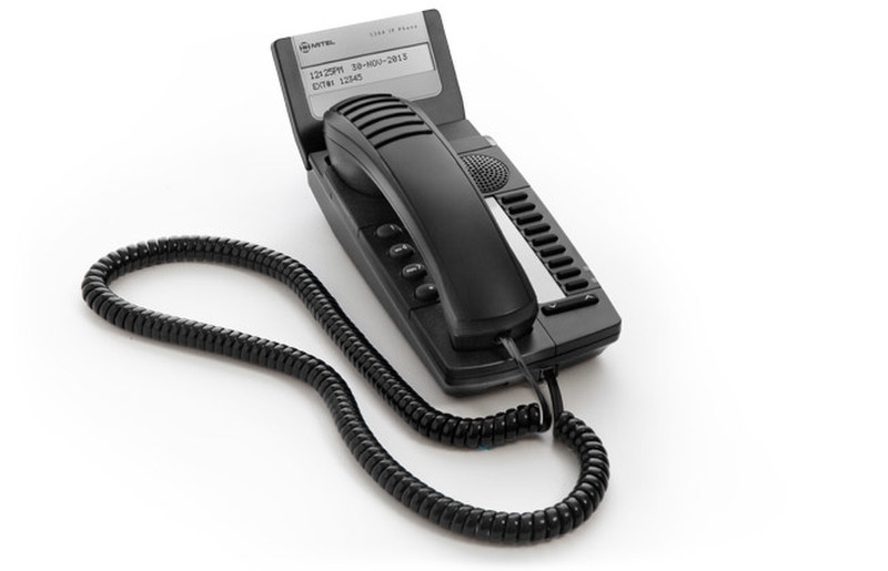 Mitel MiVoice 5304 IP Проводная телефонная трубка 2линий ЖК Черный, Серый