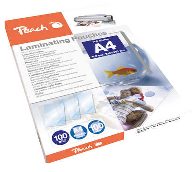 Peach PP500-02 100pc(s) laminator pouch