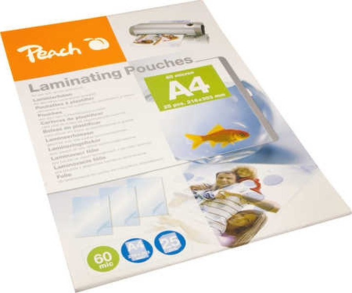 Peach PPR60-02 25pc(s) laminator pouch