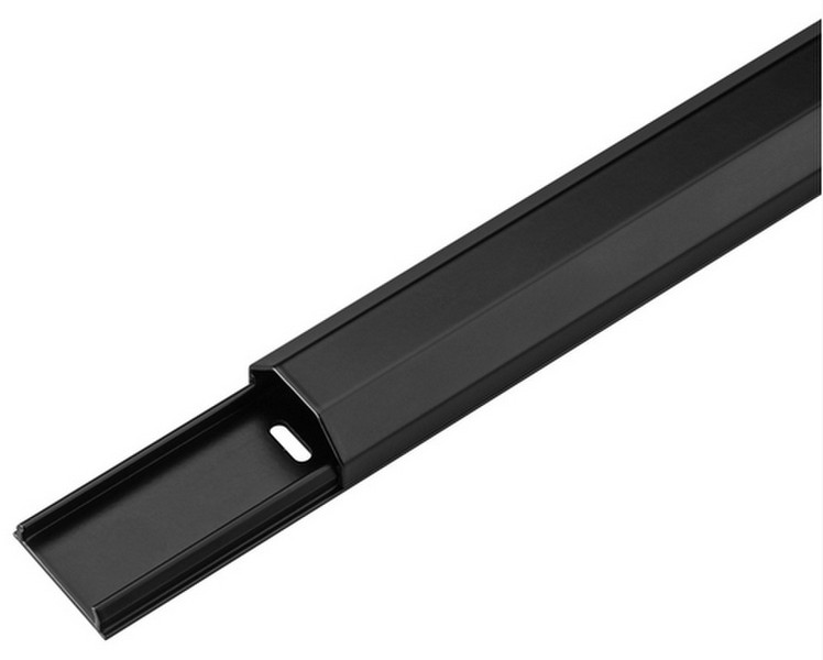 Mercodan 600702 Straight cable tray Black