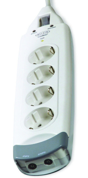 Belkin F9H402QY2M 4AC outlet(s) 2m Grey,White surge protector