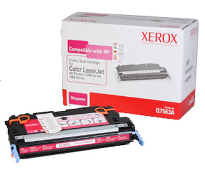 Xerox Magenta toner cartridge. Equivalent to HP Q7563A