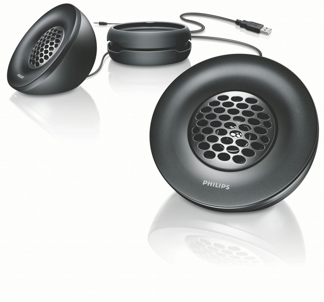 Philips SPA3250 5W Black loudspeaker