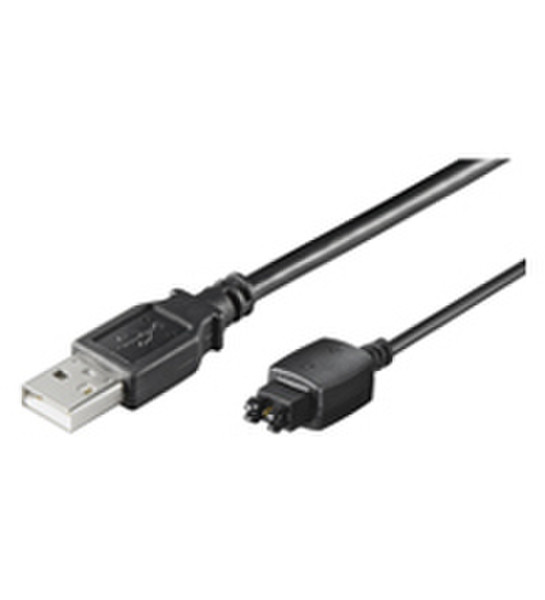 Wentronic USB charger f/ ERI K700/P900/T28/T610 Innenraum Schwarz Ladegerät für Mobilgeräte