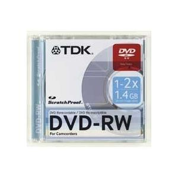 TDK DVD-RW 1.4GB DVD-RW 1Stück(e)