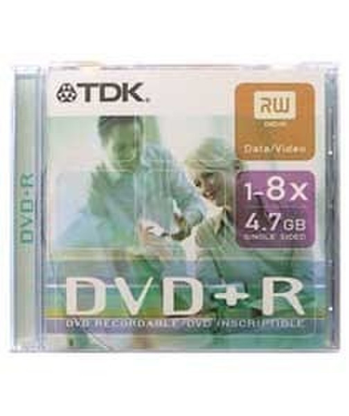 TDK DVD+R 4.7ГБ DVD+R 1шт