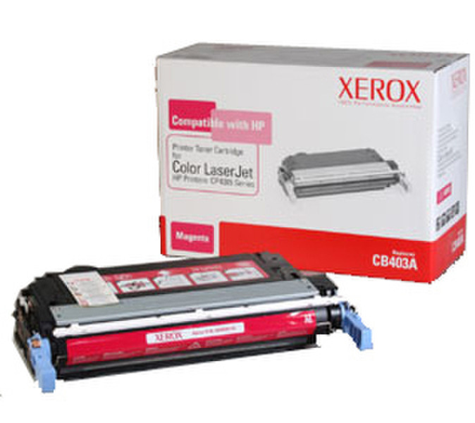 Xerox Magenta toner cartridge. Equivalent to HP CB403A