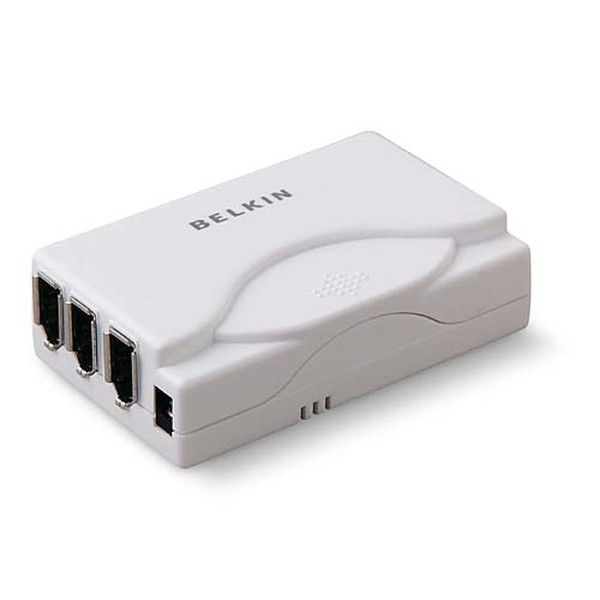 Belkin FireWire 6-Port Hub 400Mbit/s White interface hub