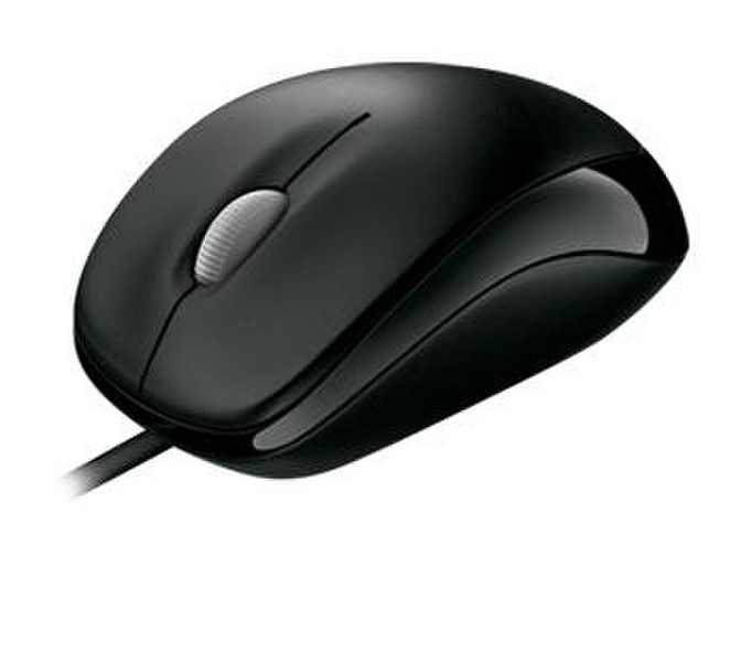 Microsoft Compact Optical Mouse 500 USB Оптический 800dpi Черный компьютерная мышь