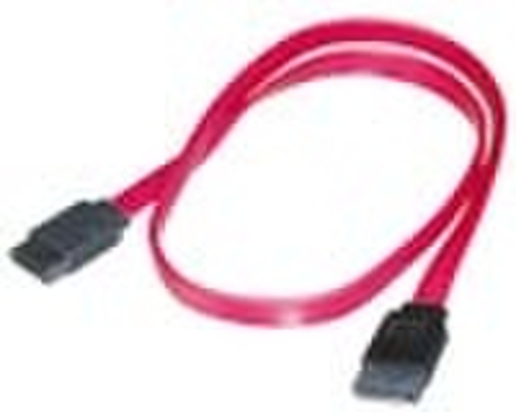 ASSMANN Electronic Serial ATA 150, 0.50M 0.50м Красный кабель SATA