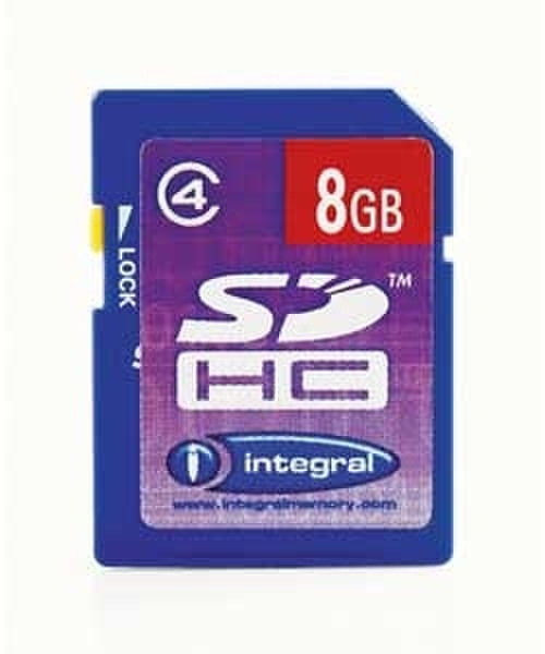 Integral 8GB UltimaPro SDHC 8ГБ SDHC карта памяти